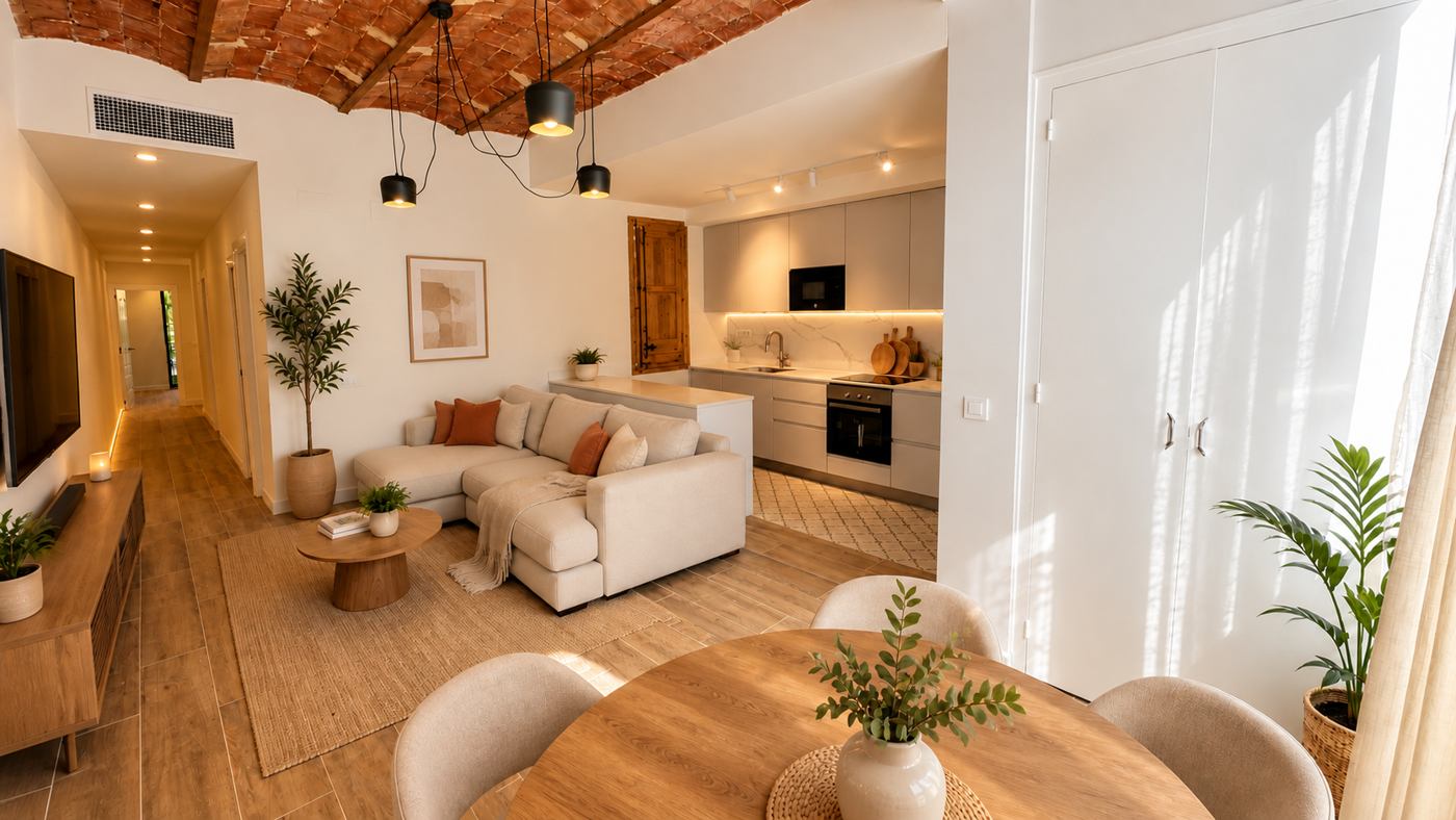 Piso reformado en venta en Barcelona — Paseo de Sant Joan